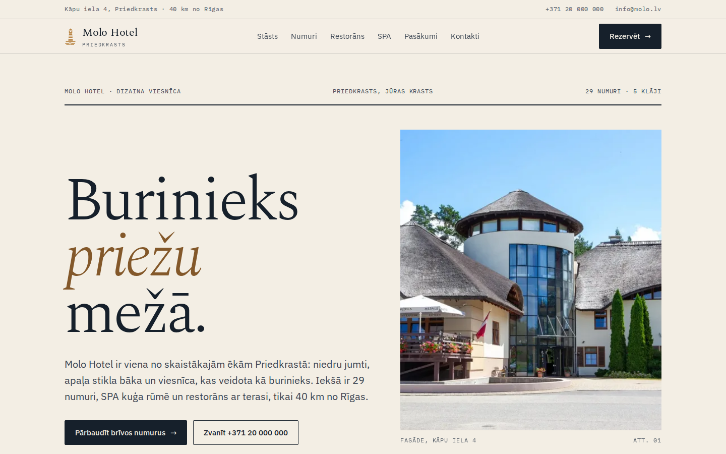 Molo Hotel Klāji priekšskatījums