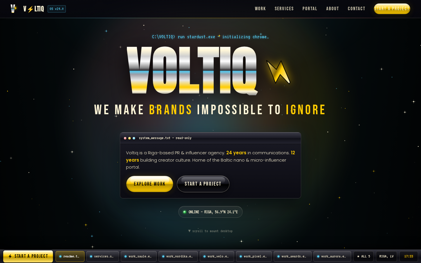 VOLTIQ Stardust priekšskatījums